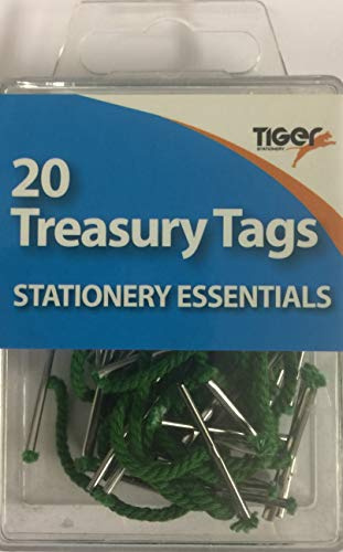 15 Tiger Essential Treasury Tags