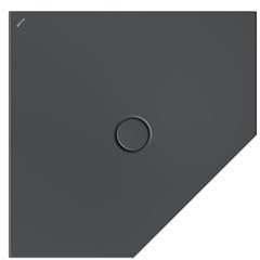 BetteFloor Caro Duschwanne, 90x90cm, 7191-400, Farbe: Raven