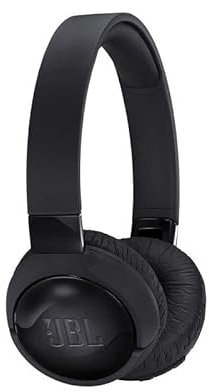 JBL Tune 660 Wireless Over-Ear Bluetooth Headphones with active noise cancellation, in black