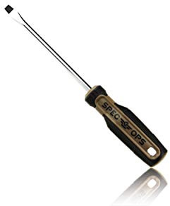 Spec Ops Tools Slotted Screwdriver, 5/16 x 6, Magnetic Tip, Cr-Mo Steel Shaft, 3% Donated to Veterans