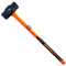 WEDO Fäustel Vorschlaghammer Mit Fiberglasstiel 7200g, Schlittenhammer, Hardware Werkzeug, Stemmhammer, Großer Hammer, Kohlenstoffstahl, Rutschfester Griff, Langlebig, Länge 894mm