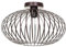 Lindby Deckenlampe Nahele (Retro, Vintage Antik) aus Metall (1 flammig E27) - Deckenleuchte Lampe Wohnzimmerleuchte