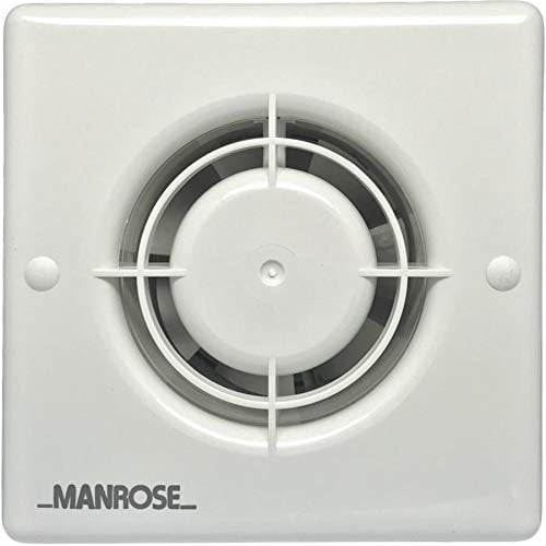 Manrose LXF100H Energy Efficient Axial Extractor Fan with Humidistat/Timer
