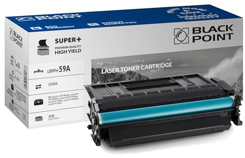 BLACK POINT Toner Kompatibel zu HP CF259A CF259X HP 59A 59X [MIT CHIP] - Schwarz - für HP Laserjet Pro MFP M428dw Laserjet Pro MFP M428fdn Laserjet Pro M428fdw Laserjet Pro M404dn Laserjet Pro M404dw
