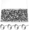 320 Pcs Upholstery Nails, Upholstery Tacks Pins, Furniture Decorative Thumbtacks, Antique Push Studs Pins, Drawing Picture Chairs Carpet Nails - 11x17 MM (Silver)