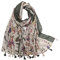 MAIRY Schals Tuch Frühlings Blume Hochwertiger Schal für Damen Mädchen Halstuch Umschlagstuch weicher Schlauchschal für Sommer Herbst und Winter M0117