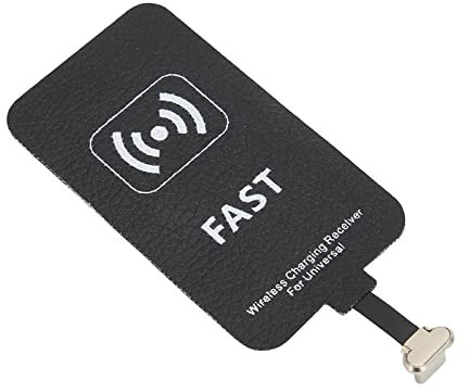 Type C Wireless Charging Receiver, 10W Fast Wireless Charging Adapter, for Google Pixel, Samsung, LG, and Other Type C Phones