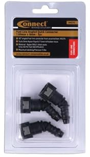 Connect 34231 45° Angled Fuel Line Quick Connectors 7.89 x 8mm 3pc