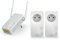 STRONG Pack de 2 CPL 600 Mbps et 1 CPL WiFi Prise filtrée et Port Ethernet, Etendre réseau WiFi, Compatible Box Internet, Idéal Multi TV, Streaming HD, Aucune Configuration, Prêt à l'emploi