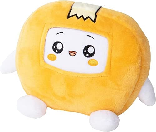 LankyBox 2022B Boxy, Plüsch, 20,3 cm, Gelb