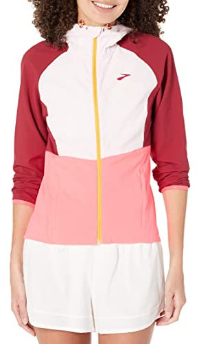 BROOKS 221521633 Canopy Jacket Jacket Herren Razzmatazz/Quartz/Hyper Pink Größe 20
