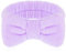 Molain Spa Stirnband Schleifen-Haarbänder Make Up Stirnbänder Frauen Korallen-Fleece Elastisches Stirnband Waschen Des Gesichts Dusche Sport Schönheitspflege Violett