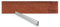 innogard 6002-001 – Rasenkante schmal – Corten-Stahl – 100 x 0,1 cm Beet-Einfassung, Korrosionsschutz, 14 cm Höhe