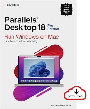 Parallels Desktop 18 Pro für Mac [1 Jahr]