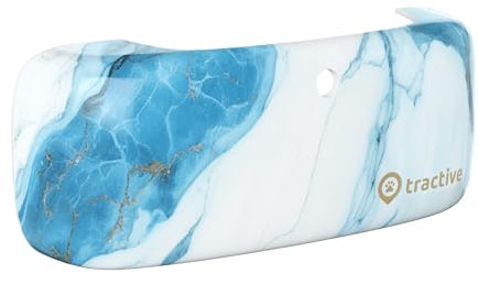Tractive GPS Tracker Cover für Hunde - Blauer Marmor