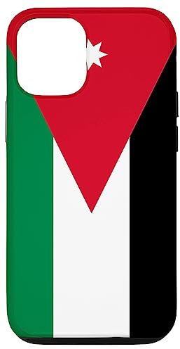 Hülle für iPhone 12/12 Pro Jordanische Flagge Jordanien