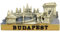 Kühlschrankmagnet Budapest Ungarn, Reise-Souvenir, Küche, 3D-Kühlschrank, Dekoration, handbemalt, Kunstharz, Bastel-Kollektion