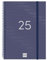 Finocam - Spiralkalender 2025, Wochenansicht, Januar 2025 - Dezember 2025, 12 Monate, Blau, Spanisch