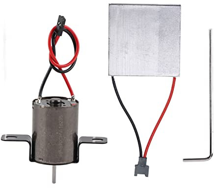 TOUISEDGI Kaminventilator-Zubehör, Universelles Kaminventilator-Generator-Blattmotor-Set, Wärmebetriebenes Ventilator-Zubehörteil Für Den Heimgebrauch