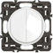 LEGRAND - Interrupteur Double ou Va-et-vient - 10A - Commande d'Eclairage Complète - A compléter avec une plaque - Blanc