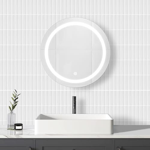 Alwayspon 3D-Vinyl-Wandfliesen-Aufkleber, selbstklebend, wasserfest, Spritzschutz, zum Aufkleben, für Küche, Badezimmer, Wand, 25,4 x 25,4 cm, Weiß, 10 Bögen