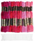 DERAYEE Rosa14 Farben je 8 Meter Stickgarn Set,Kreuzstichfäden für Sticken,Basteln, Kreuzstich,Häkeln