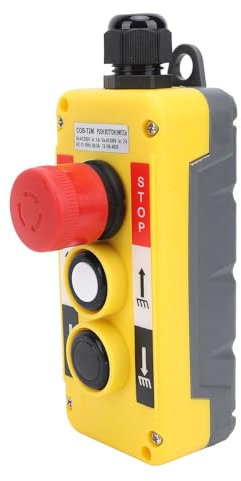 Wasserfestes Kran -Hufe -Controller -Druckschalter IP68 Industrielle Fernbedienung mit Notfallstopplösung