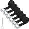 Courtes Sangle d'Arrimage, Sangle à Cliquet avec Boucle de Serrage, Sangle de Serrage, Sangle de Fixation, Sangles D'arrimage pour Porte-vélos Moto Voiture Bagage, avec Sifflet (6, 2.5cm*0.5m)