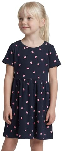 TOM TAILOR Mädchen 1049948 Mini-Kleid mit Rippstruktur (1er Pack)
