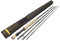 Redington Path Fly Angelrute mit Rohr, 4 Stück, mittelschnelle Aktion, Süßwasser-Fliegenrute, inklusive Etui, 2,7 m