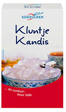 Südzucker Kluntje Kandis, weißer Kandiszucker, 1er Pack (1 x 1kg)