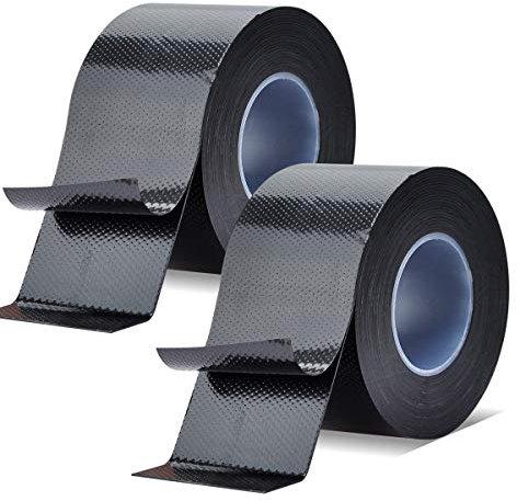 COVVY wasserdicht Isolierband Klebeband für Koaxialkabel Antenne und Notnagel Schwarz (2, 50mm)