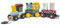 HEJ LØNNE Holzzug mit 12 Steckteilen - Fördert Motorik Kreativität Koordination - Holzzug Baby - Motorikspielzeug ab 18 Monaten - Holzspielzeug Eisenbahn Kinder - Holz Zug Baby