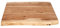 SAM Tischplatte 60x40 cm Louisa, Holzplatte Akazienholz massiv + naturfarben + lackiert, Baumkanten-Platte für Heimwerker, Arbeitsplatten, Tische & Fensterbretter