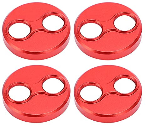 Drohnen-Motorabdeckungen, 4Pcs Aluminiumlegierung Motor-Abdeckkappe Kompatibel Aircraft model parts f¨¹r FIMI X8 Mini Drone(rot) Model toy
