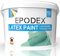 EPODEX® LATEX PAINT - Pintura de látex brillante satinada, resistente a la abrasión, lavable, resistente, bajo olor, alta opacidad, 45 colores, blanco polar, multicolor, 1-50 kg
