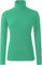 Ladies Polo Roll Neck Tops Long Sleeve Turtle Neck Plain Jumpers for Women Top T Shirts UK Plus Size 8 to 26. Jade Green