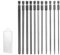 CPROSP 11PCS Torx Bit 150mm Lang mit Bewahrungsbox, Lange Torx Bit T6,T7,T8,T9,T10,T15,T20,T25,T27,T30,T40,S2 Stahl,Stern Kopf