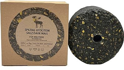 Wildlutscher Spezial Leckstein Salz Dark Mais 3 kg (9,97 € / kg)
