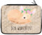 Mr. & Mrs. Panda Personalisierte Federmappe Wüstenfuchs Blumen - Personalisierte Geschenke, Afrika, Federmappe mit Namen, Blumenkranz, Federmäppchen