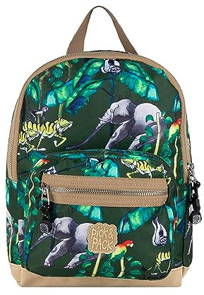 Pick & Pack - Unisex Happy Jungle S/Bambus (Standard Größe) Rucksack - 1 Stück