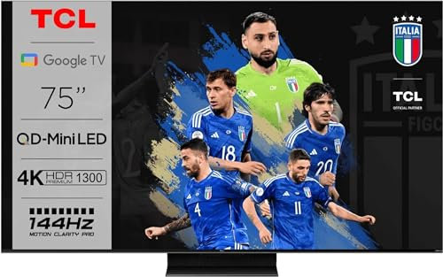 TV MiniLed TCL 75C805 4K QLED + Google TV