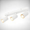 B.K.Licht – Deckenlampe schwenkbar, GU10 Deckenleuchte, 3-flammige Lampe, Deckenspot, Wohnzimmerlampe, Schlafzimmerlampe, Küchenlampe, 39 cm Länge, Weiß