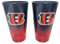 Cincinnati Bengals NFL Pint Gläser Glas Set 2er-Set 475 ml