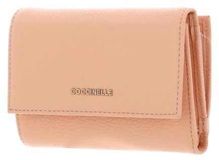 Coccinelle Metallic Soft Wallet Grainy Leather Sunrise
