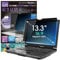 BELLEMOND 13.3 Inch 16:9 Magnetic Laptop Privacy Screen Filter - Removable & Reversible Anti-Slip Privacy Screen Protector with Anti Glare & Blue Light Reduction - 1PC