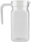 xctopest Jarra acrílica,Jarra de Plástico Jarra de Agua Jarra de Bebidas de Jugo jarra pequeña tapa,Botellas De Jugo Jarra De Jugo Helada para té sangría limonada jugo leche 500ML
