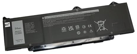 Battery Technology 2X1V9-BTI 3 Cell Battery for Dell Latitude 5440 & 5540
