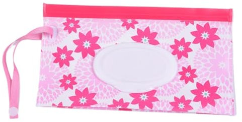 Conteneur de lingettes rechargeables pour bébé, distributeur de lingettes pour bébé | Sac de lingettes humides résistantes à l'eau,Conteneur de lingettes réutilisables rechargeables avec dragonne, por