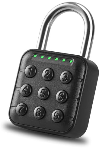 DELSWIN Combination Lock for Locker, 6-Digit Combo Smart Padlock